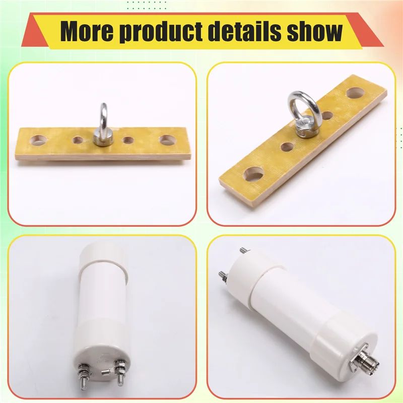 3CGRO-1:49 Balun 200W مقاومة محول هوائي الموجات القصيرة Balun End-Fed SSB هوائي لاستقبال الإشارة المحسنة