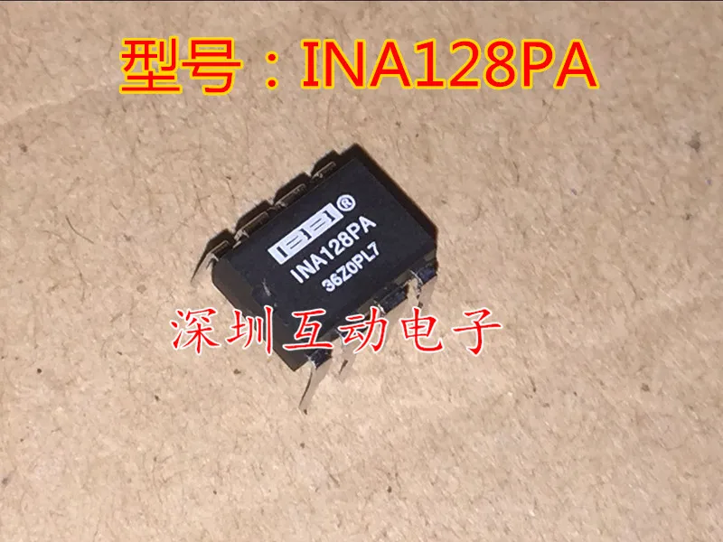 Free shipping   INA128P INA128PA DIP-8       10PCS