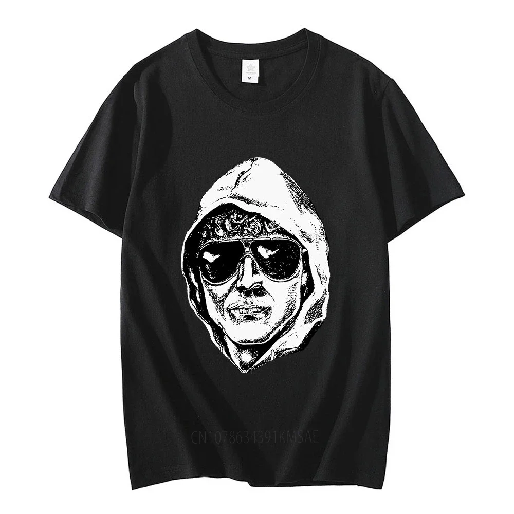 Vote By Mail Ted Kaczynski Portrait T Shirt Men's Fashion Harajuku Graphic T-shirts High Quality Summer Casual Cotton Tee Shirt