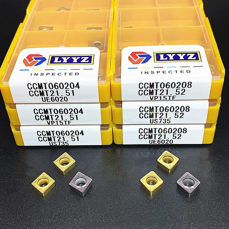 Ferramenta de Torneamento Interno Cnc Ferramenta de Torneamento Ferramenta de Fresagem Ferramenta Torno Ccmt060204 Ccmt060208 Vp15tf Ue6020 Us735