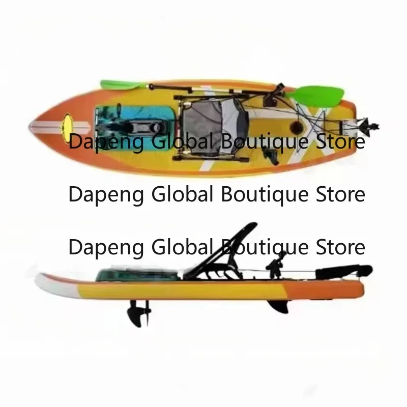 Lightweight Custom Foldable PVC Single Seat Inflatable Floating Vessel Sit On Outdoor Leisure Craft