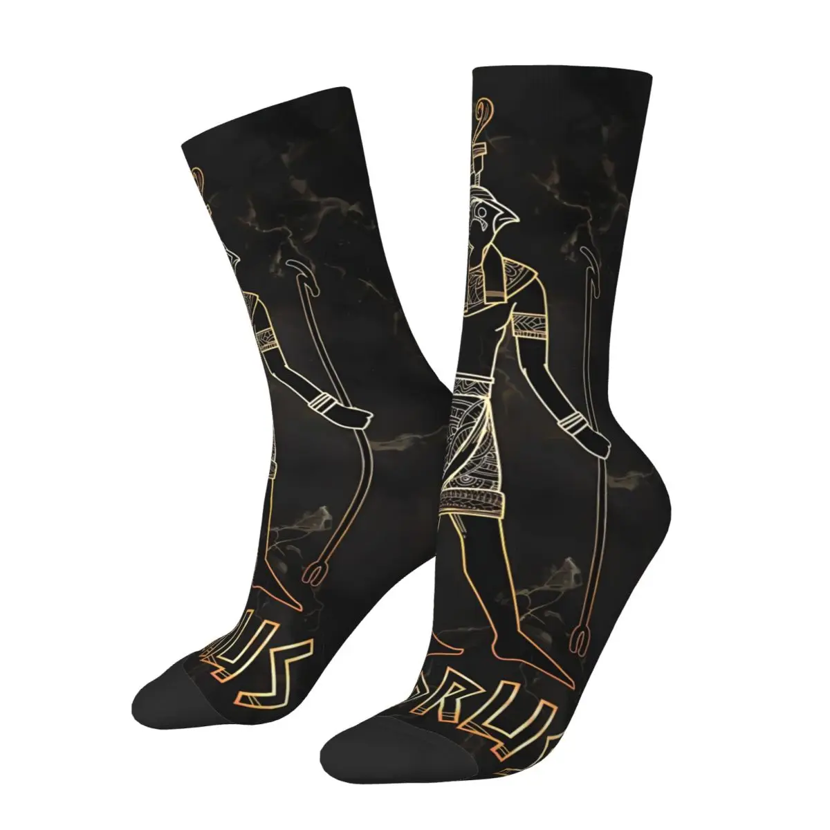 Egypt Pharaoh Unisex Winter Socks Running Happy Socks Street Style Crazy Sock