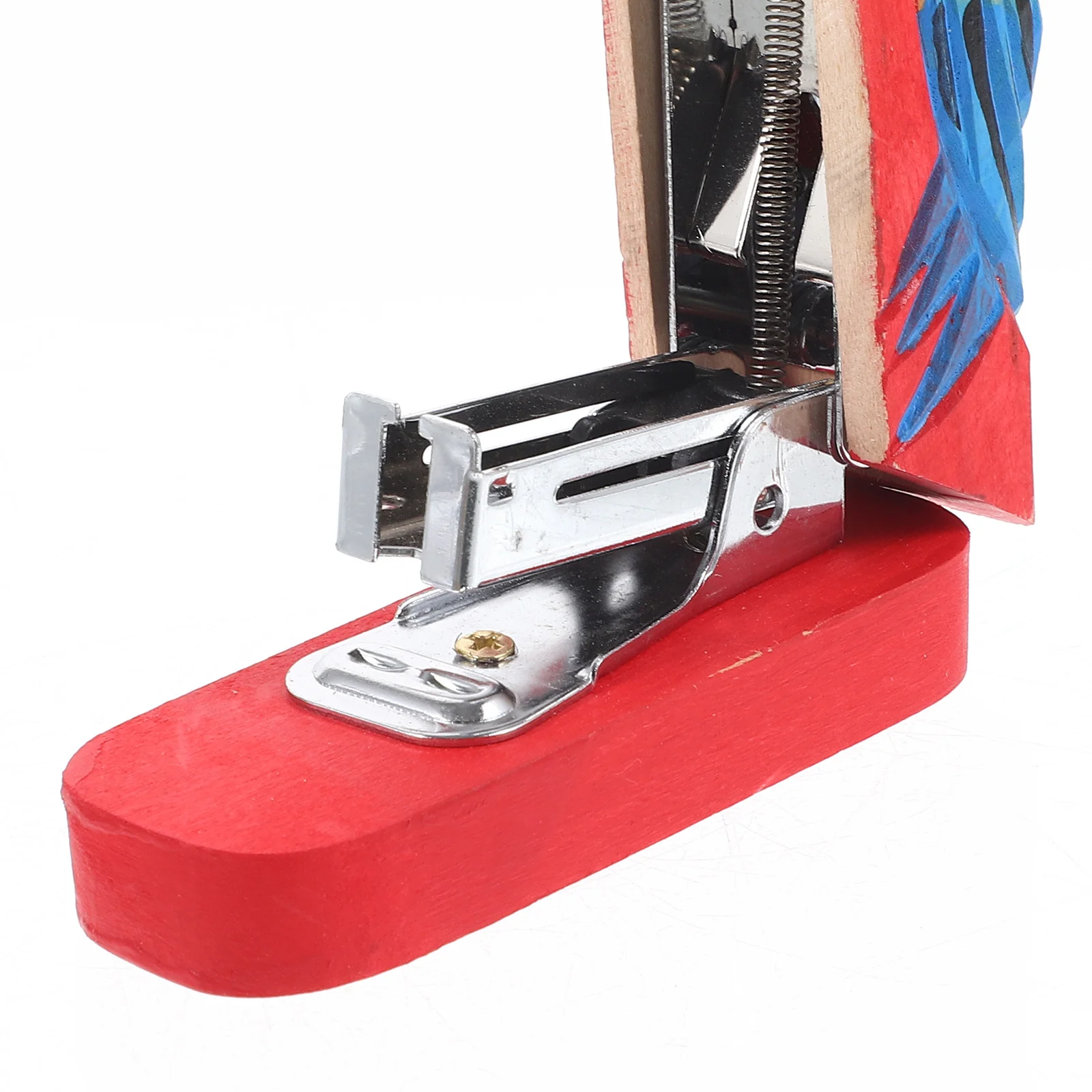 Tierhefter aus Holz, robust, handgefertigt, kleines Schreibtisch-Heftwerkzeug, wiederverwendbares Papier, Bürohefter, Tierdekor-Heftgeräte