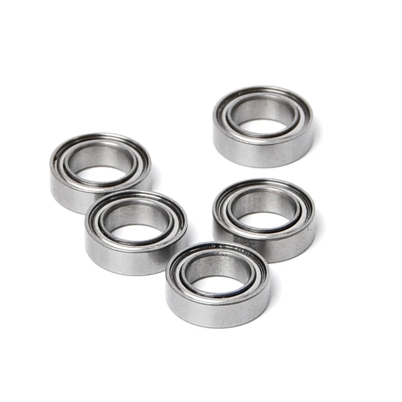 20pcs Metal Sealed Miniature Bearings Various Sizes 20 Pieces Mr52-74-85-148 3*6*2.5 4*7*2.5 5*8*2.5 6*10*3