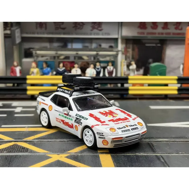

Коллекционная модель автомобиля Sparky 1:64 Porsche 944 Turbo Cup 1987-1988 из литого сплава, подарок