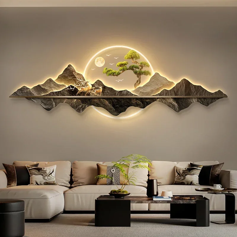 Wall Clock Persona Luxury Modern Nordic Electronic Room Decorations Digital Elegant Decorative Wall Clock For Living Room Led