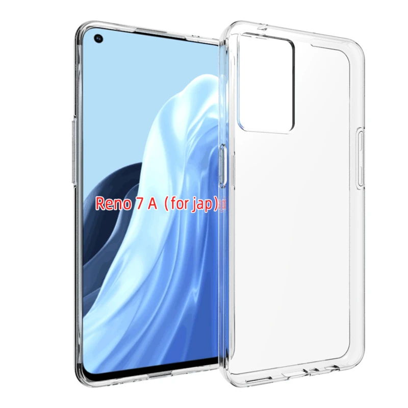 Oppo Reno7 A 7A Reno7A CPH2353 Case Ultra Thin Silicone TPU Clear Back Cover Soft Case for Oppo Reno 9 A 9A Reno9A 5G CPH2523