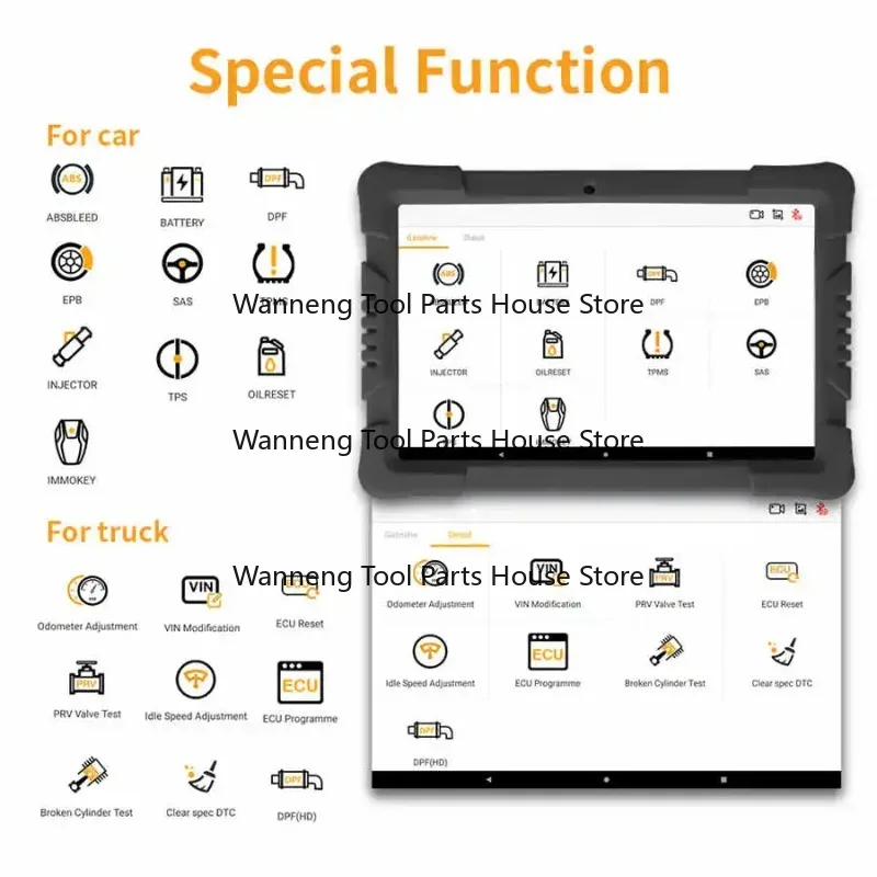 

Diagnostic Scanner ND 666 Automotive Code Reader For Cars And Trucks Professional Car Scan Tool
