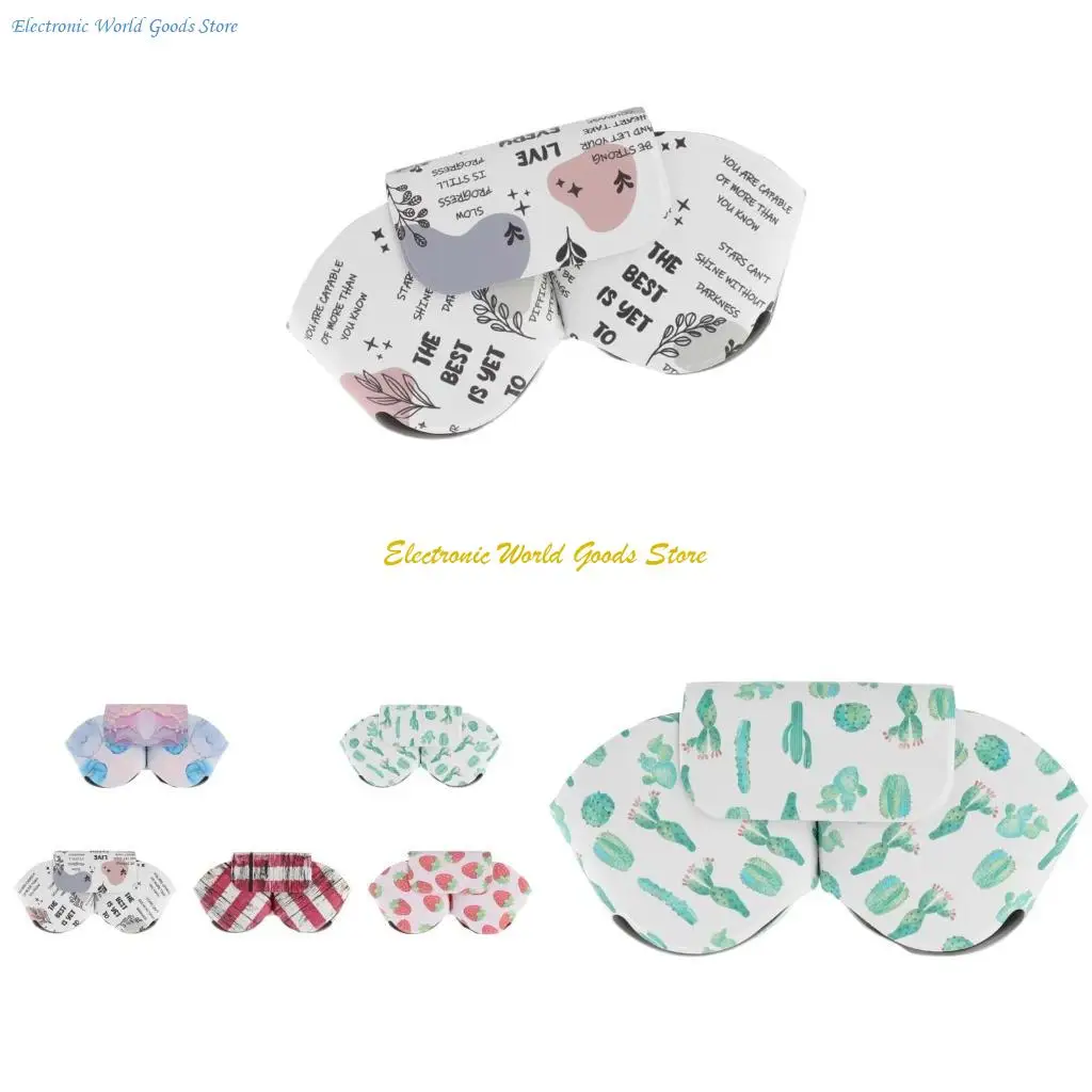 

A3PD PU Leather Storage Case Protective Cover Dustproof Protector for Headphone Travel Protections Sleeve