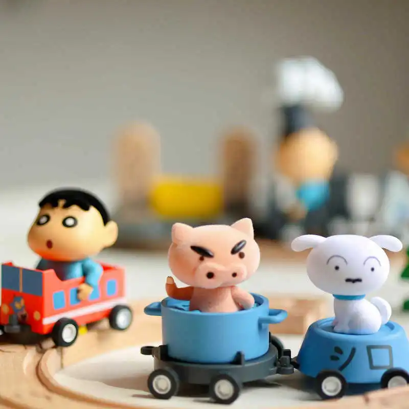 52toys ชุดรถไฟเครยอนชินจัง ซีรีส์กล่องสุ่ม รถของเล่นเคลื่อนที่ ตุ๊กตาน่ารักทำมือ คุ้มค่า ของขวัญเทศกาล