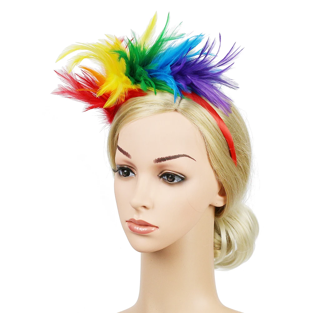 

Hair Band Creative Elegant Headdress Performance Party Cosplay Photo Prop Red Lightweight Premium Material Funny