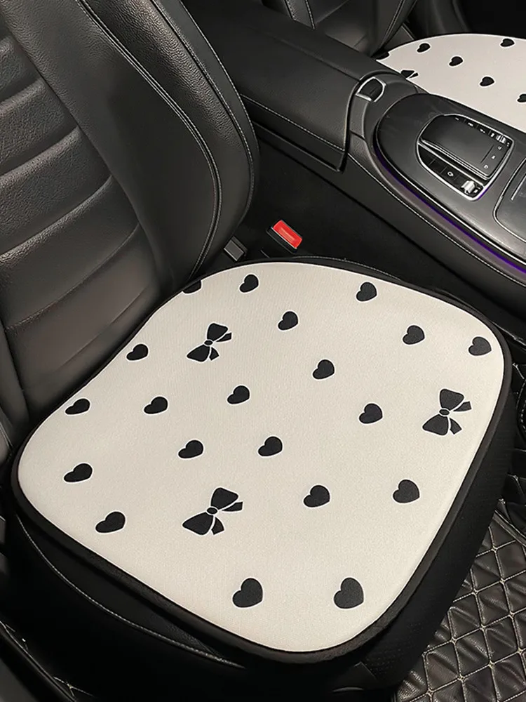 New Creative Cartoon  Cute Ice Silk Seat Cover Four Seasons Universal Goddess Car Seat Cushion Cute