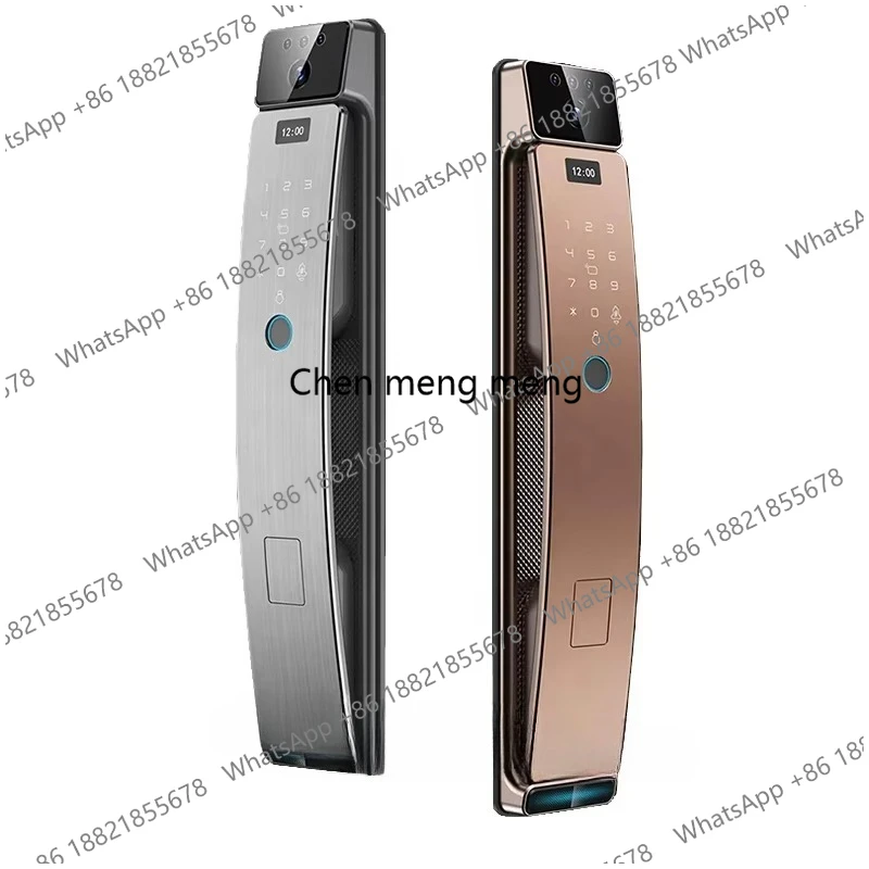 

Полностью автоматический умный дверной замок с распознаванием отпечатков пальцев, паролем, RFID и распознаванием лиц для входной двери