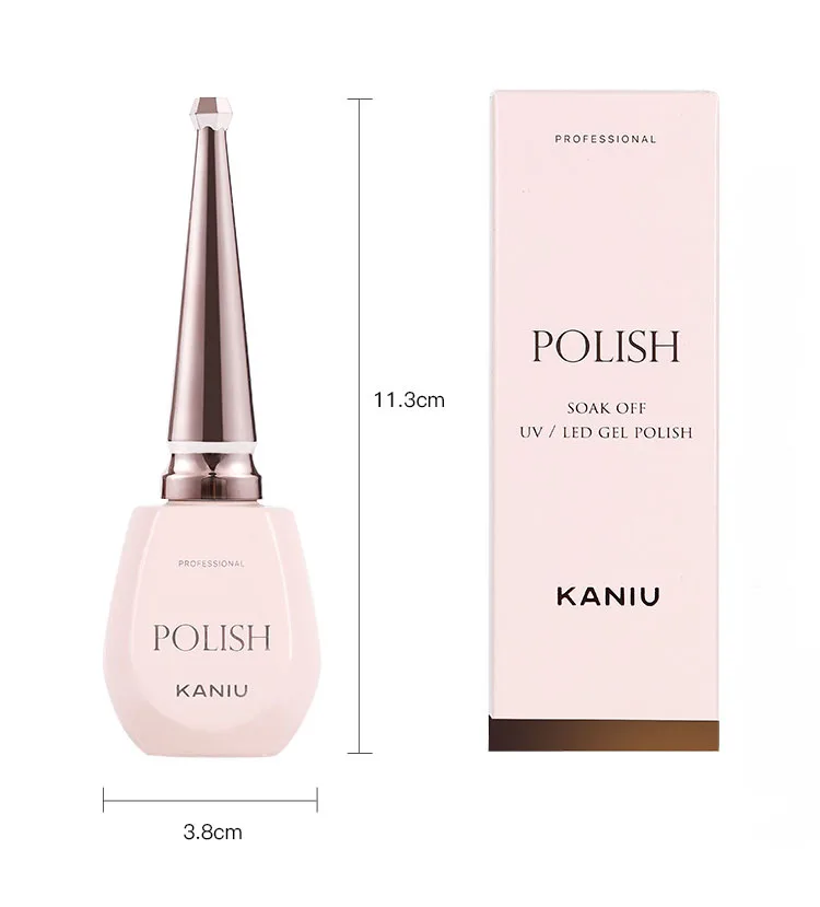 KANIU 15Ml Móng Tay UV Lót Ngâm Tắt Móng Base Coat Gel Không Lau Mờ Cường Lực SoYoung Gia Cố Gel móng Tay Salon