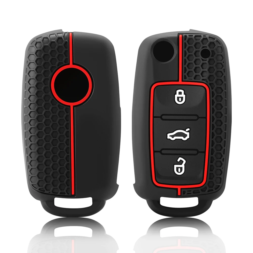 حار سيارة مفتاح بعيد غطاء ل Volkswagen VW بولو جولف باسات تيجوان بيتل العلبة T5 Up Eos سكودا اوكتافيا سيات ليون ألتيا
