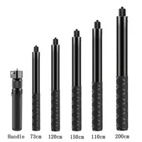 Palo de Selfie Invisible Bullet Time para Insta360 X4 X3 X2 GoPro 12 11 10 9 8 DJI Action 4/3 SJCAM palo de Selfie mango de paquete