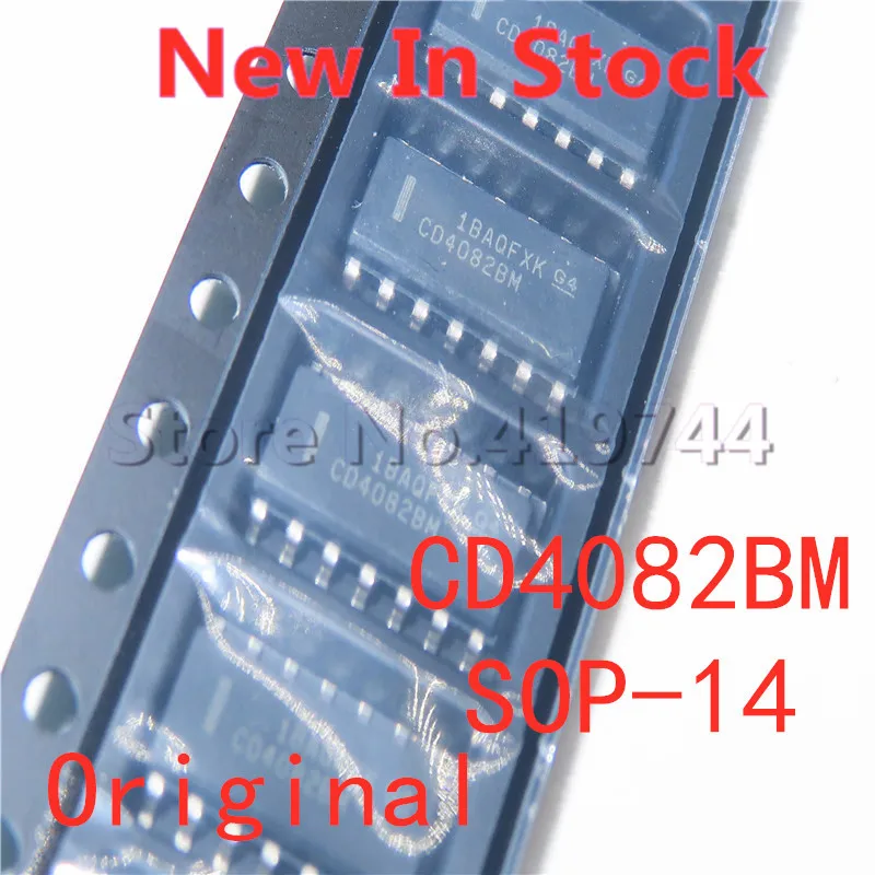 

10 шт./партия CD4082BM CD4082 CD4082BM096 SOP-14 SMD логическая микросхема, новая Оригинальная интегральная схема