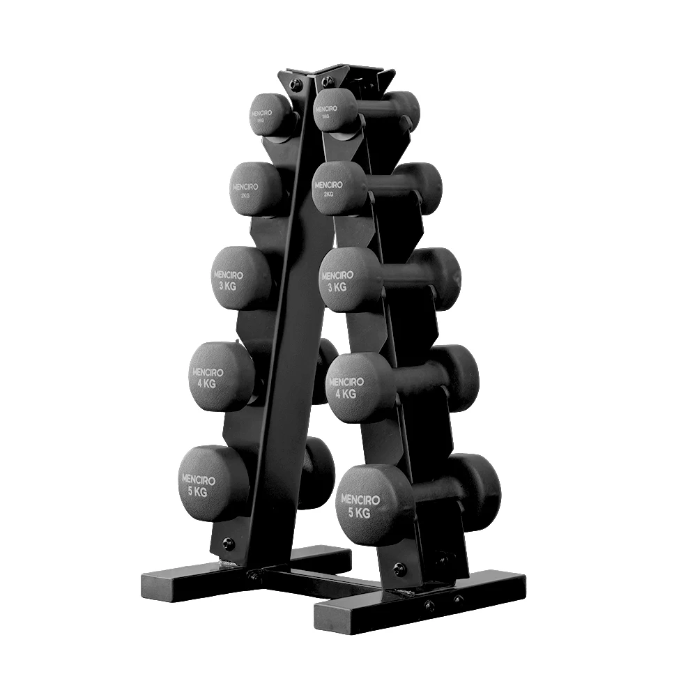 

Многофункциональная коммерческая стойка для гантелей Dingfeng (5 уровней) для оптовой продажи, оборудование для фитнеса, для тренировок в спортзале, набор гантелей со стойкой