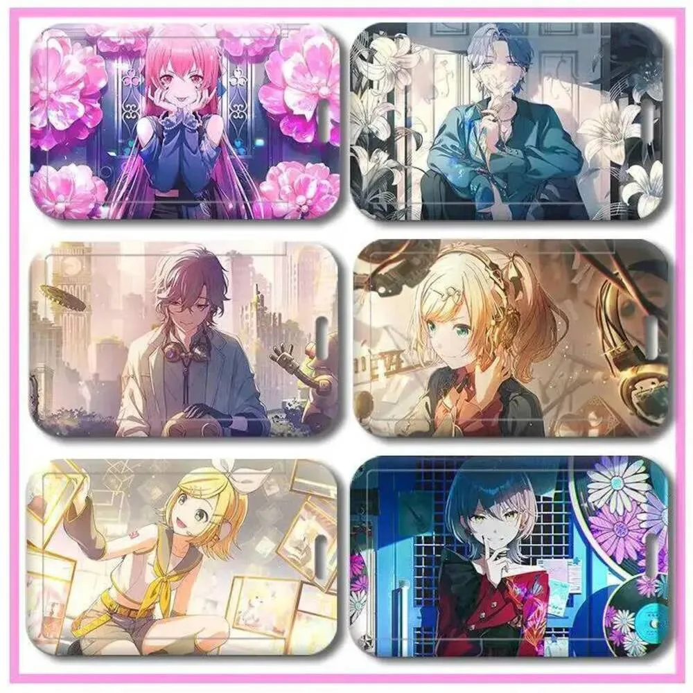 

Project Sekai Kusanagi Nene Hinomori Shiho Protector Аниме Обложка Студенческий значок для еды Держатель удостоверения личности