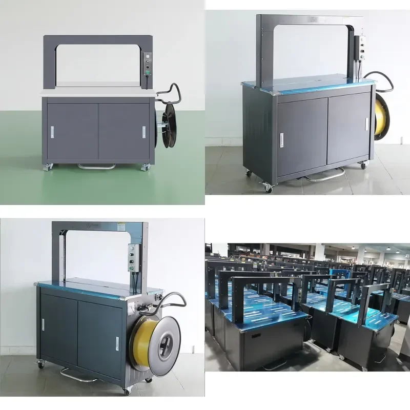 for Electric PP 5mm High Speed Automatic Arch Strapping Machine for Food and Beverage Packaging CE Certified