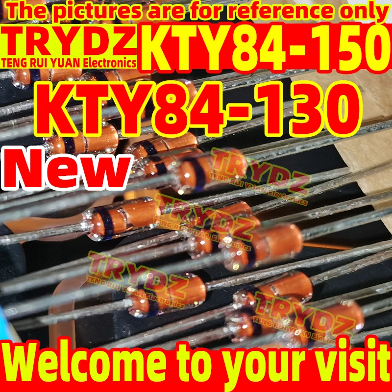 50-5pcs New KTY84-150 KTY84-130 Thermistor Temperature Sensor Monocrystalline Silicon for Motor Servo