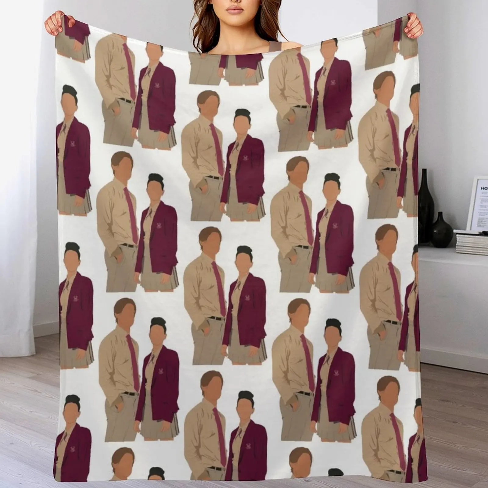 

Maxton hall ruby and James Throw Blanket Personalized Gift Furrys blankets and throws Blankets Sofas Of Decoration Blankets