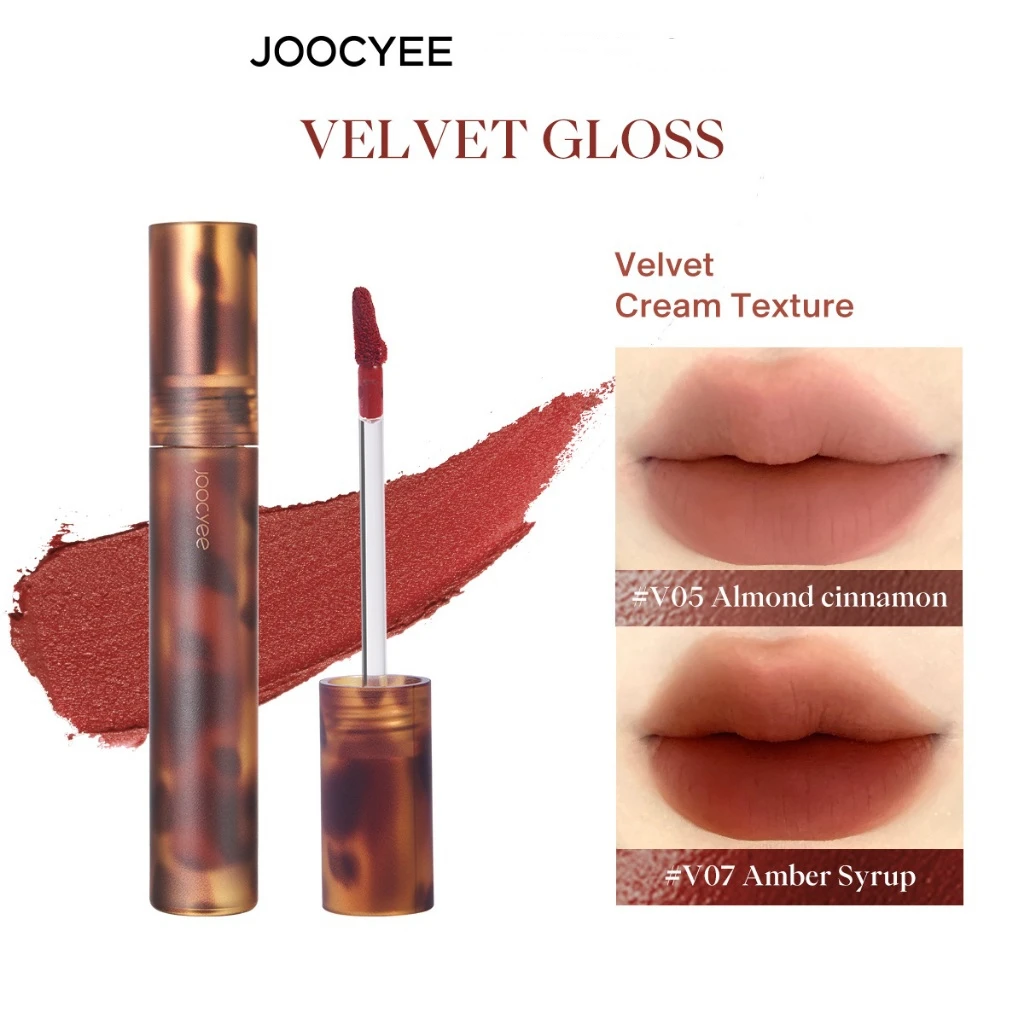 JOOCYEE Velvet Gloss Long-lasting Pigment-rich Velvet matte finish Liquid Lipstick