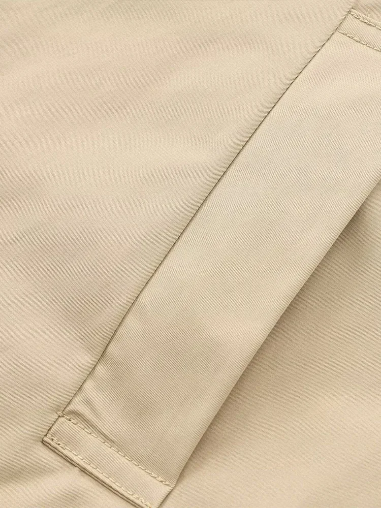 LIBIELIY 2024 유럽과 미국 스타일의 가을 새로운 여성 의류 시리즈 벨트 장식 솔리드 컬러 옷깃 캐주얼 자켓