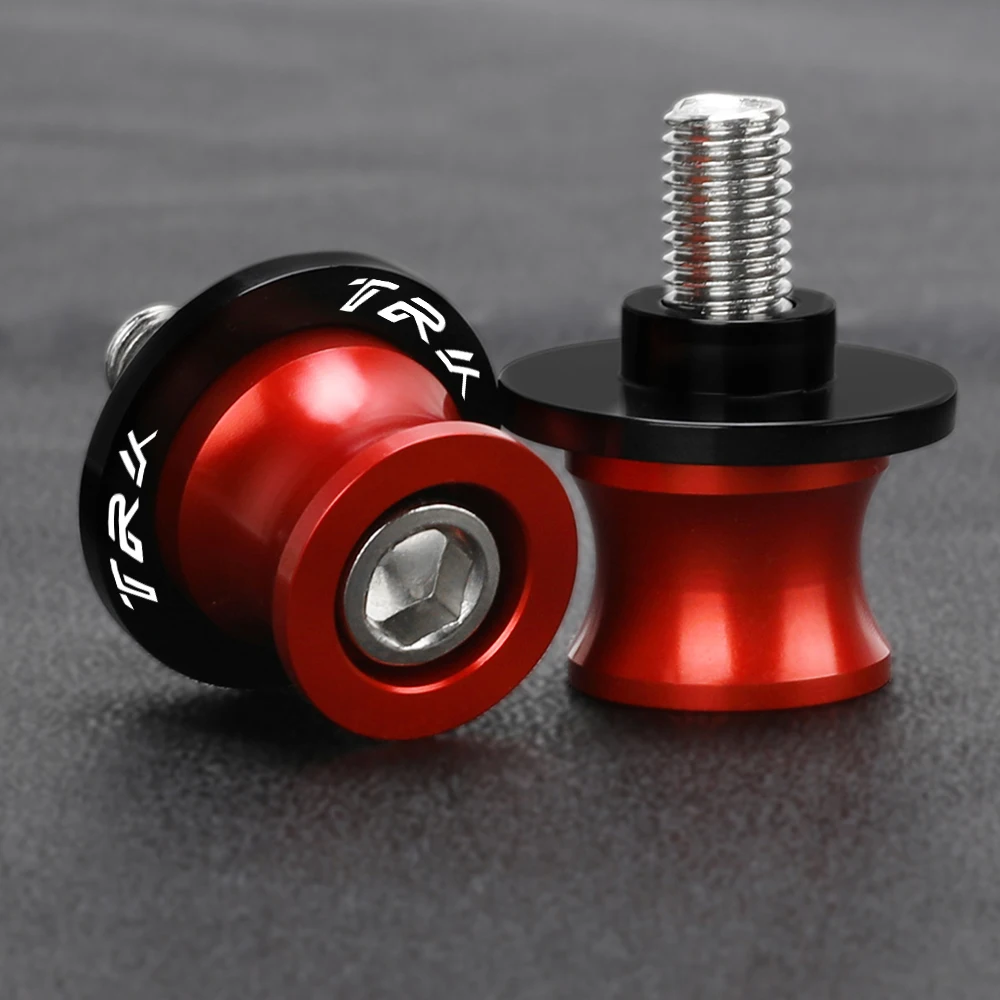 

TRK For Benelli TRK 702X 702 TRK 502X 502 TRK 251 TNT 300 600 6MM Swingarm Spools Rear Stand Screws Sliders TRK 2022-2024