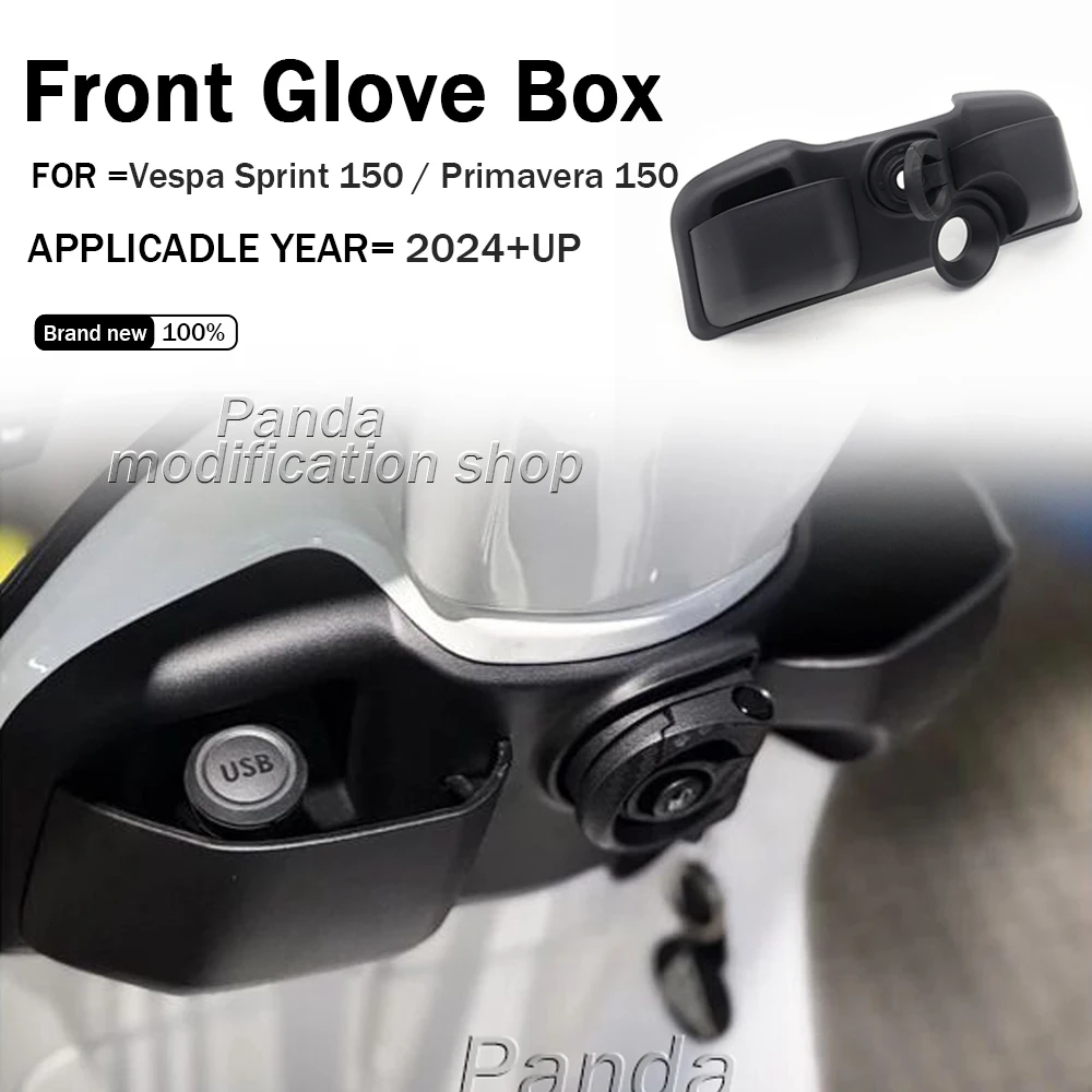 

Glove Box Front Storage Compartment For Vespa Sprint 150 Primavera 150 2024 2025 2026