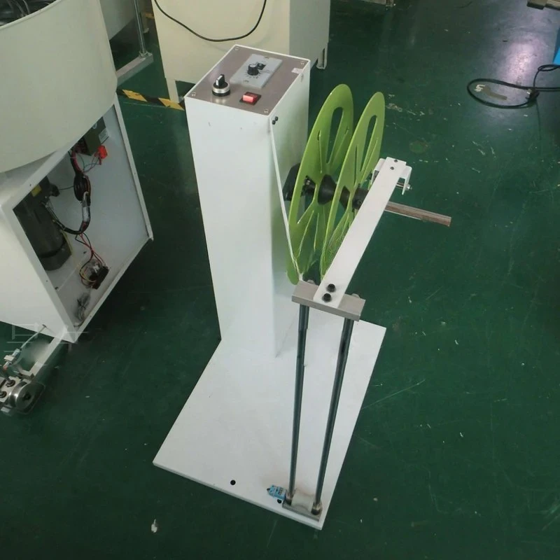 1PC 390S Automatic Induction Wire Pay-off Rack Tool Positive And Negative Wire-laying Pay-off Machine Wire Take-up Equipment
