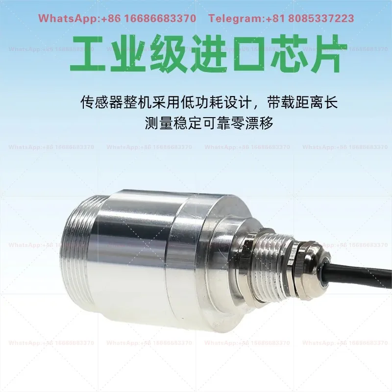Metal Shell Smoke Sensor RS485 Oil Fume Concentration Transmitter High Temperature Smoke Detection Transducer