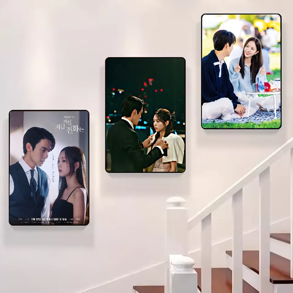 Korean drama When the Phone Rings Poster HD art sticky wall waterproof home living room bedroom bar aesthetic decoration