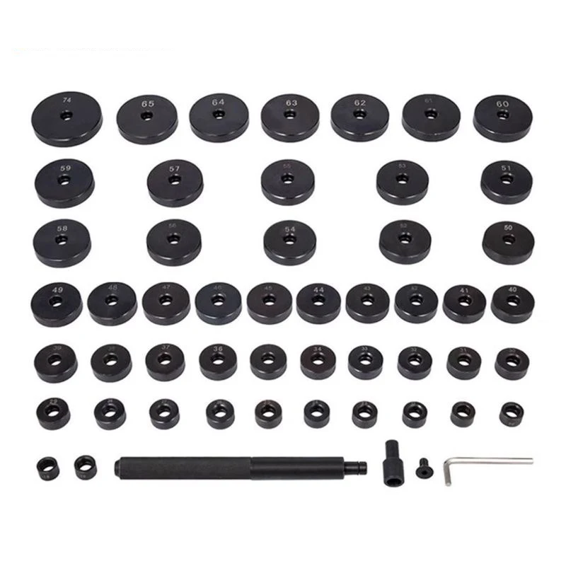 52-Piece Set of Bearing Remover Bearin Oil Seal Disassembly and Assembly Tool Wheel Hub Bearing Installation and Disassembly