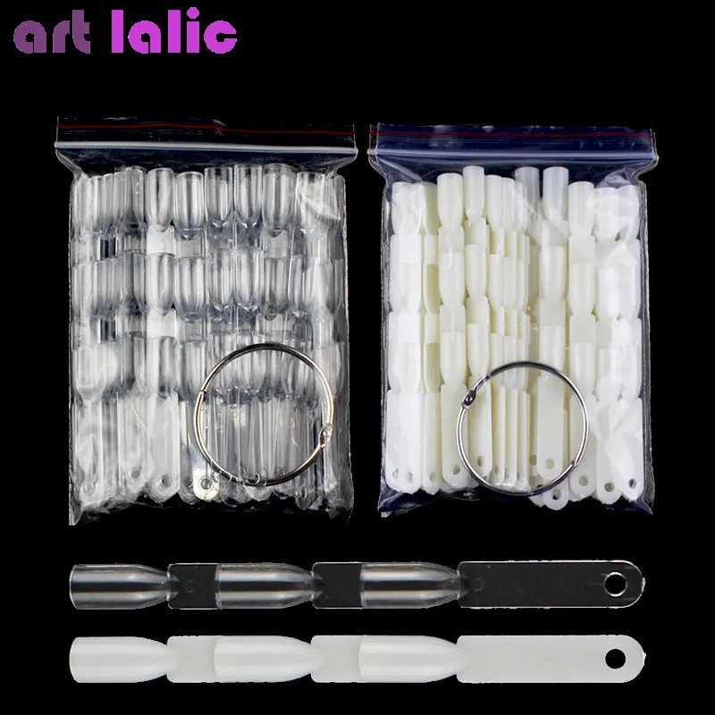 150 dicas pacote unha polonês paleta de gráfico de cores falso arte do prego vara exibição prática ventilador gel design placa para ferramentas manicure
