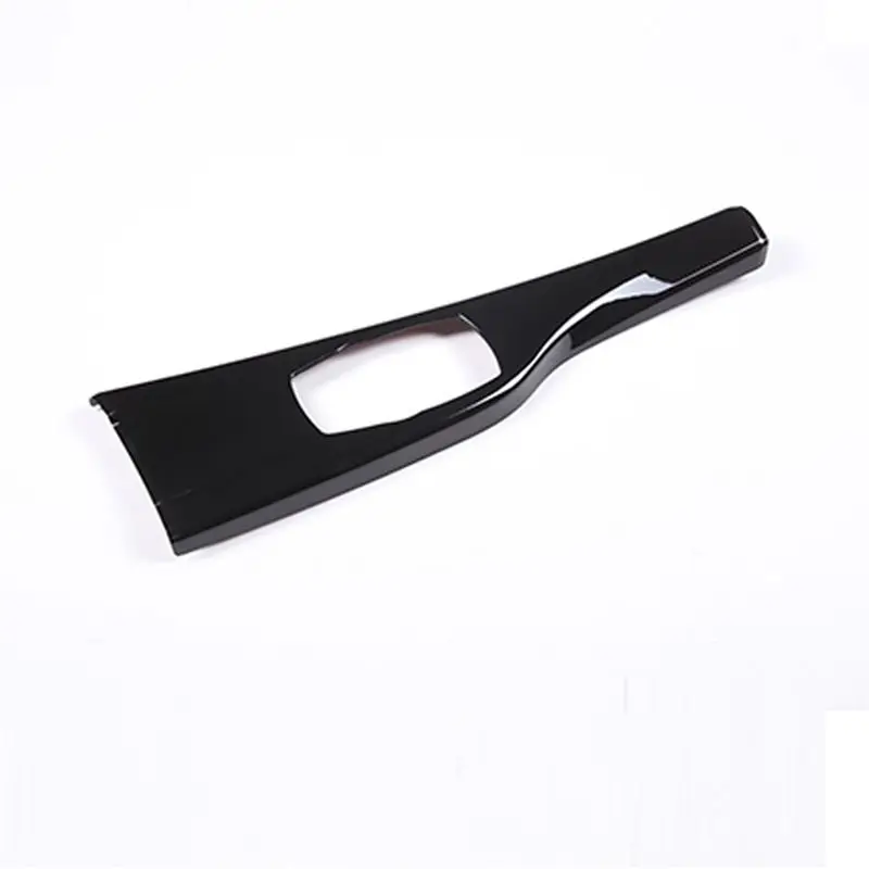 Compatible RHD Car Central Control Multimedia Button Panel Frame Cover for 3 4 Series F30 F34 F33 F36 2013-2019 (Gloss Black)