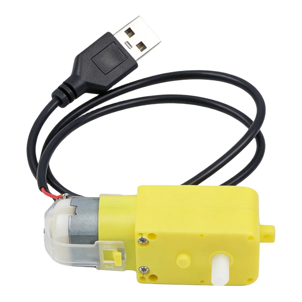 For Makerworld For Bambu Lab For TT Deceleration Motor LA001 DC 5V 59RPM for STEM Kits Robotics and Home Automation Prototypes