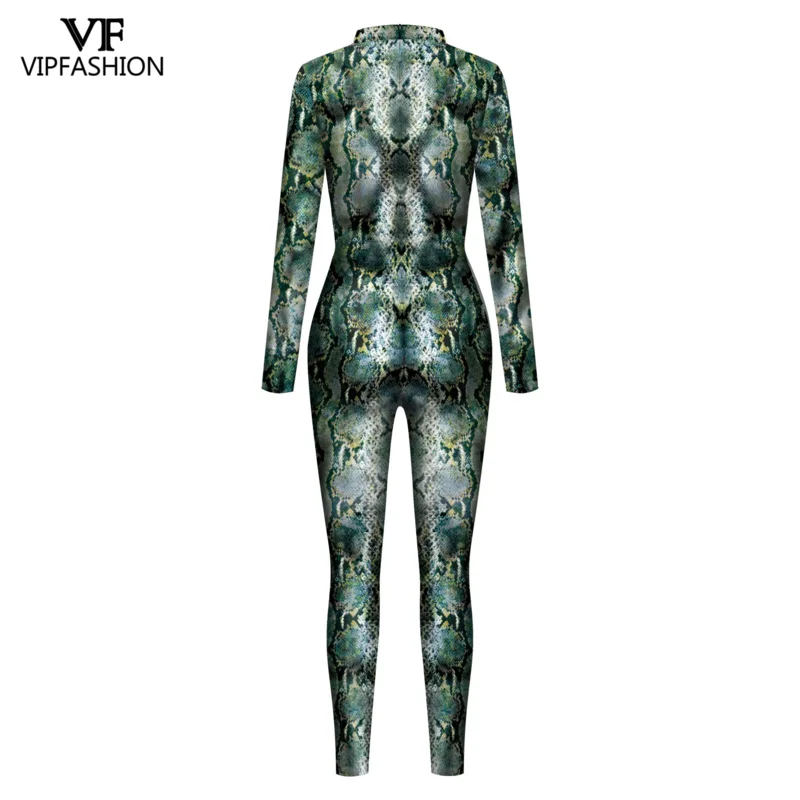 Macacão VIP Moda Snake Print para Homens e Mulheres, Roupas de Carnaval do Dia das Bruxas, Impressão 3D, Terno Zentai Sexy, Casal Panos Cosplay, Roxo