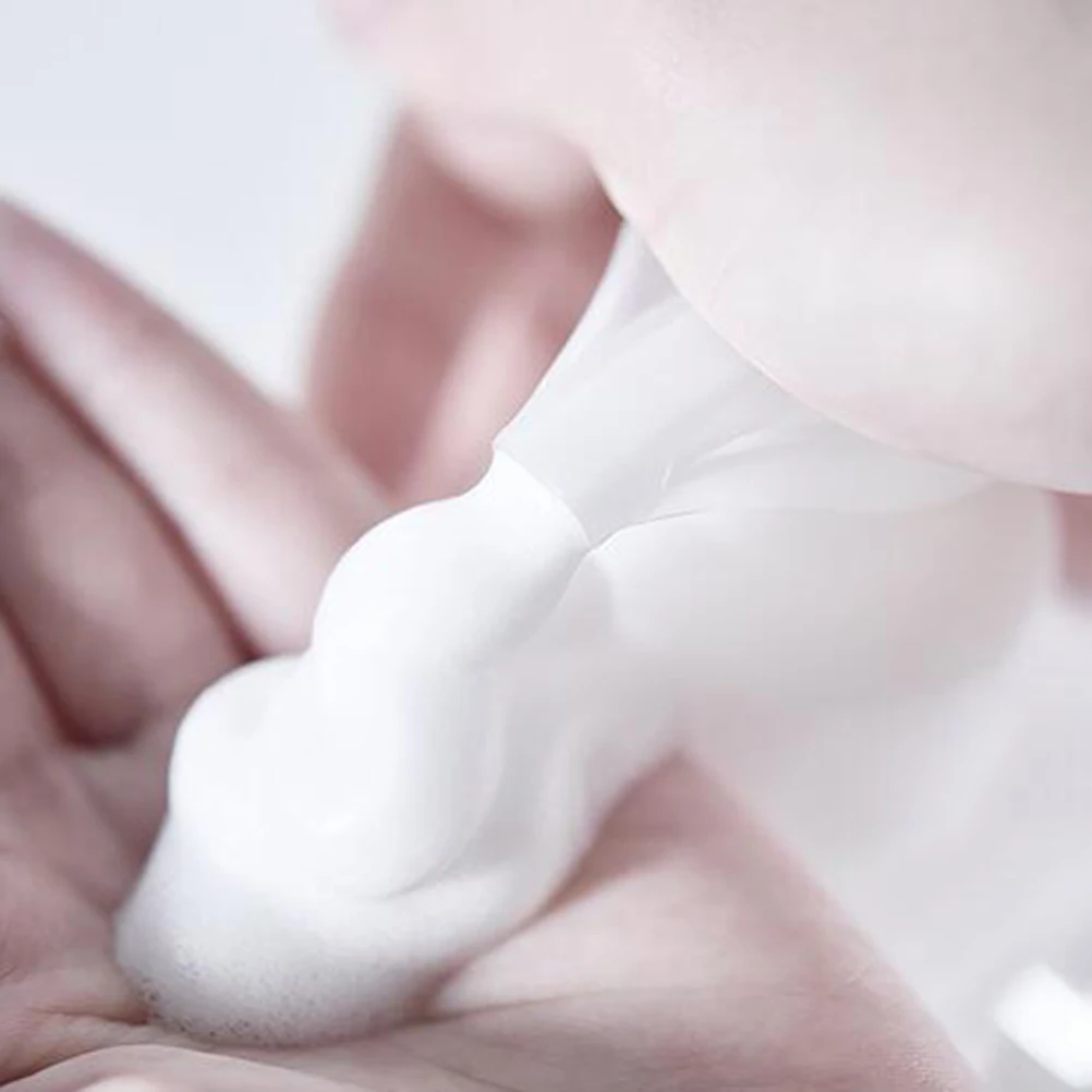 

4pcs Refillable Emulsion Bottles Transparent Petg Travel Lotion Dispenser Long Straw Pump Shampoo Soap Detergent Sub