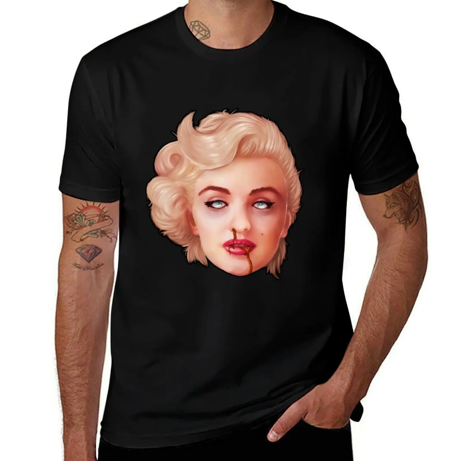 JENNY DEATH T-Shirt man t shirts high quality luxury brand man t shirt cotton high quality T-Shirt