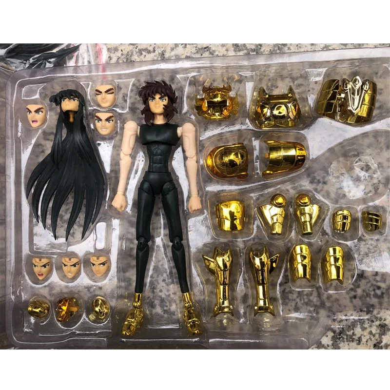 

CS Model Saint Seiya Myth Cloth EX Libra Docko/Dohko With Dragon Shiryu Head Gold Knights of the Zodiac Action Figure In Stock
