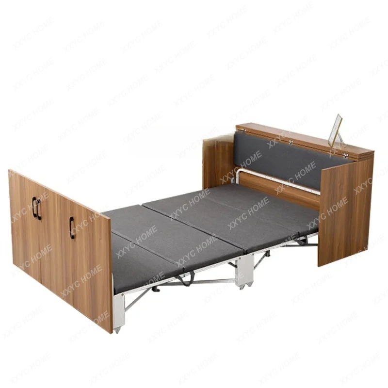 Folding Bed Lunch Break Office Home Single Double Multi-Functional Invisible Bed