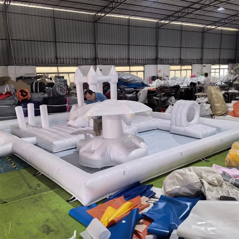 الصيف نفخ الحارس المياه لينة اللعب نفخ ملعب داخلي معدات اللعب الناعمة