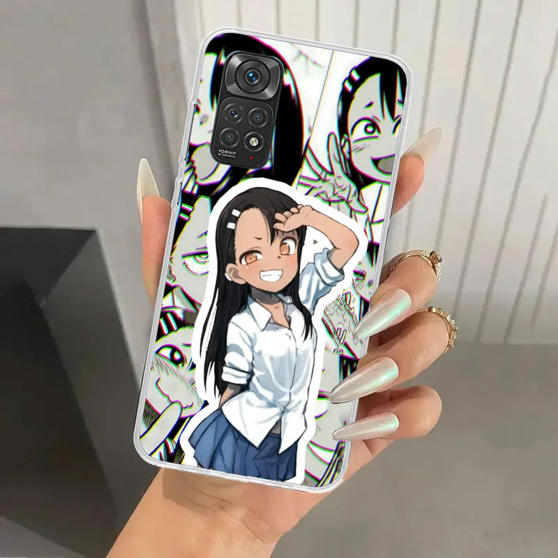 Nagatoro San Anime Aesthetic Phone Case for Xiaomi Redmi Note 14 13 12S 12 11S 11 Pro Plus 11T 11E 10S 9 9S Soft Funda Print She