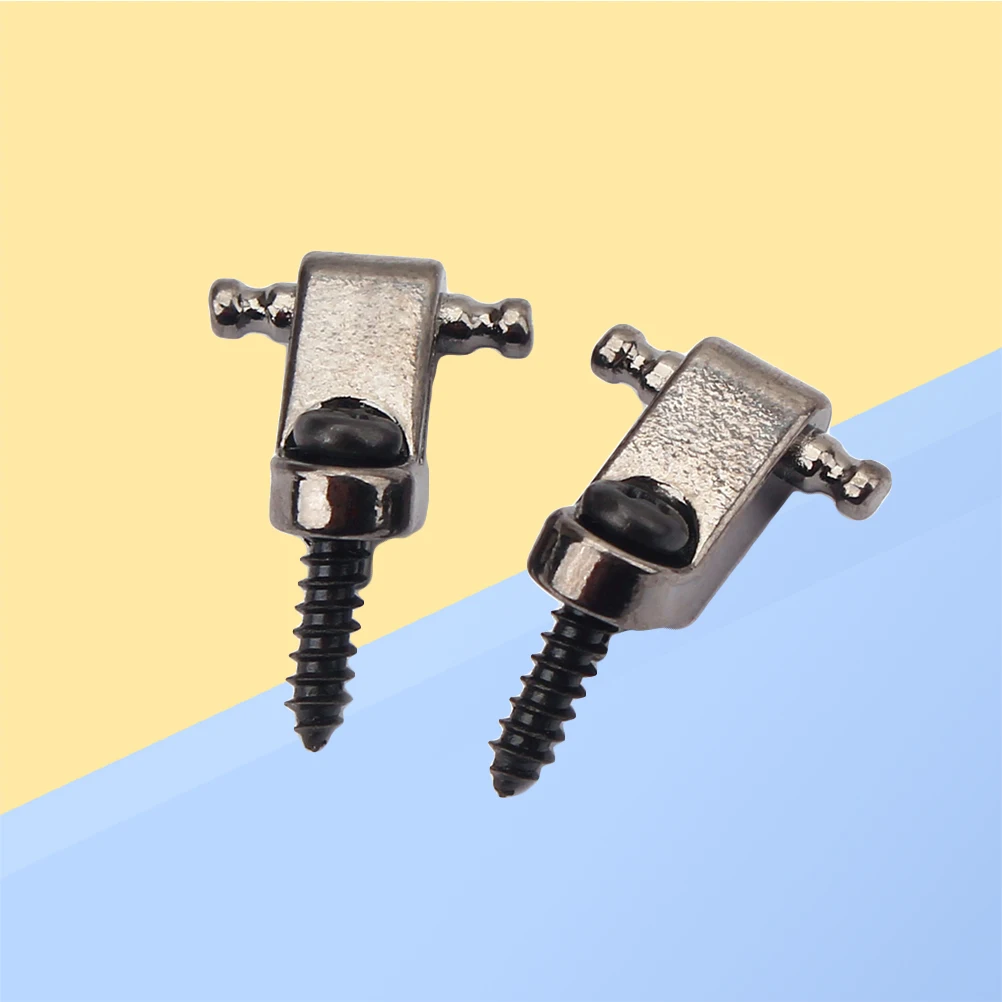 

Pair of Guitar Copper Roller String Trees String Retainer String Guide with Screws For Electric Guitar Musical Instrument Parts