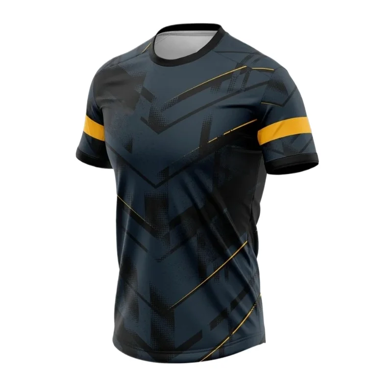 

Simple Fashion Sports T-shirts For Men Summer Outdoor Short Sleeve 3D Printed T Shirts Casual Oversized Breathable Gym Tees Tops