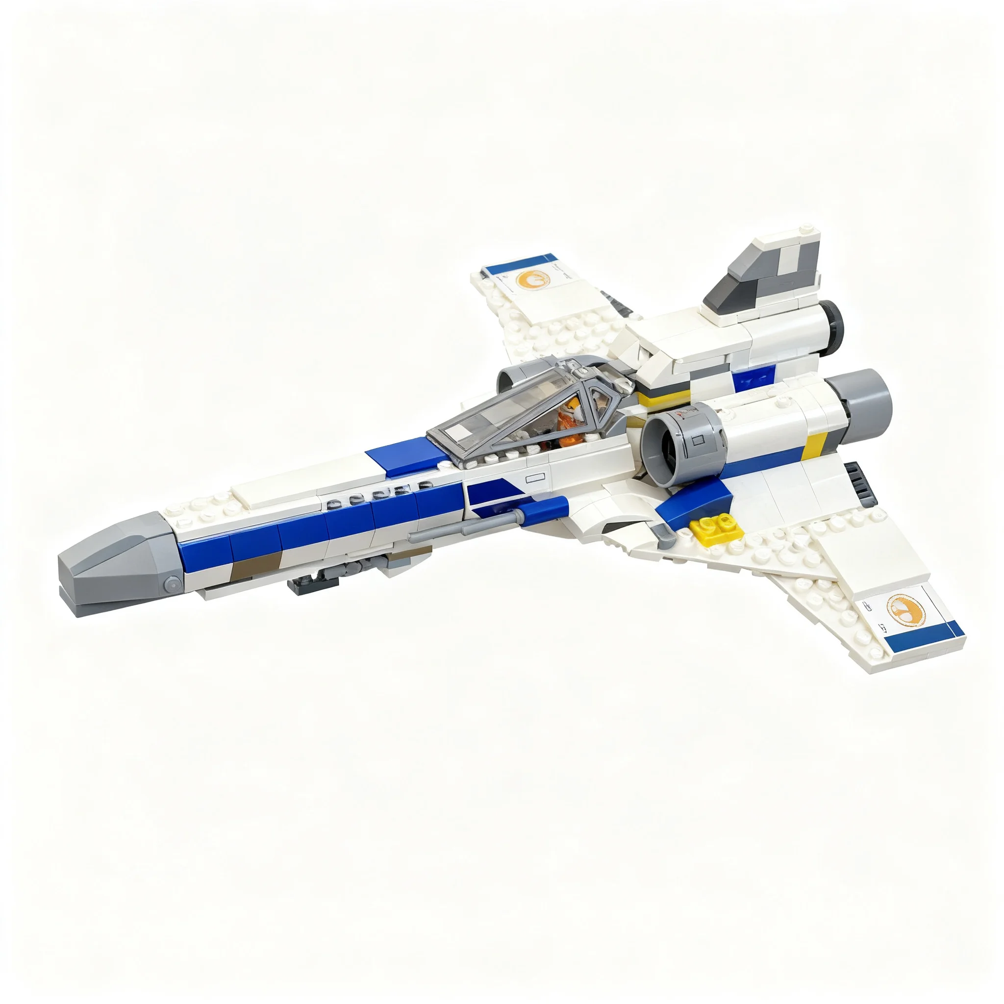 355pcs MOC Battlestar Galactica Colonial Viper Alternate Build Star Battle Model Building Blocks Construction Christmas Gift Toy