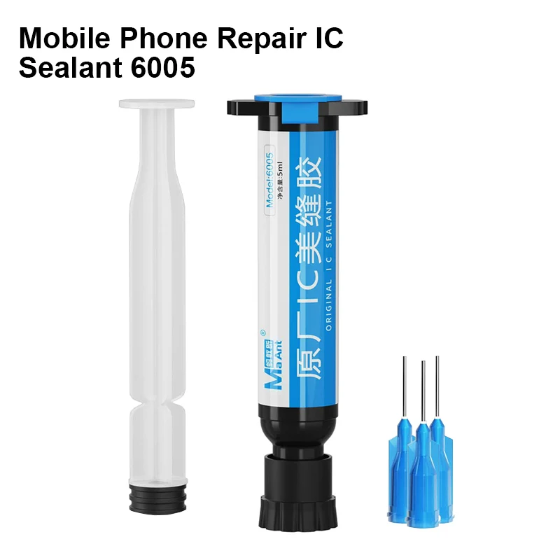 

MaAnt 6005 Mobile Phone Repair Original IC Sealant Hard Disk CPU Screen Motherboard Maintenance Sealing Adhesive