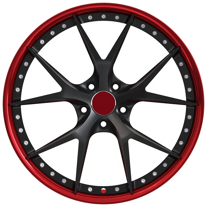 2 Piece Custom Forged Monoblock Wheel 19 Inch 6061-T6 Aluminum Forged Alloy Car Wheel Rim