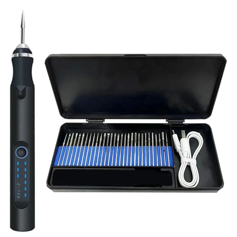 

Гравировальный станок «сделай сам», беспроводной гравировальный инструмент, тихая рабочая среда, регулировка скорости, универсальный набор для гравировки